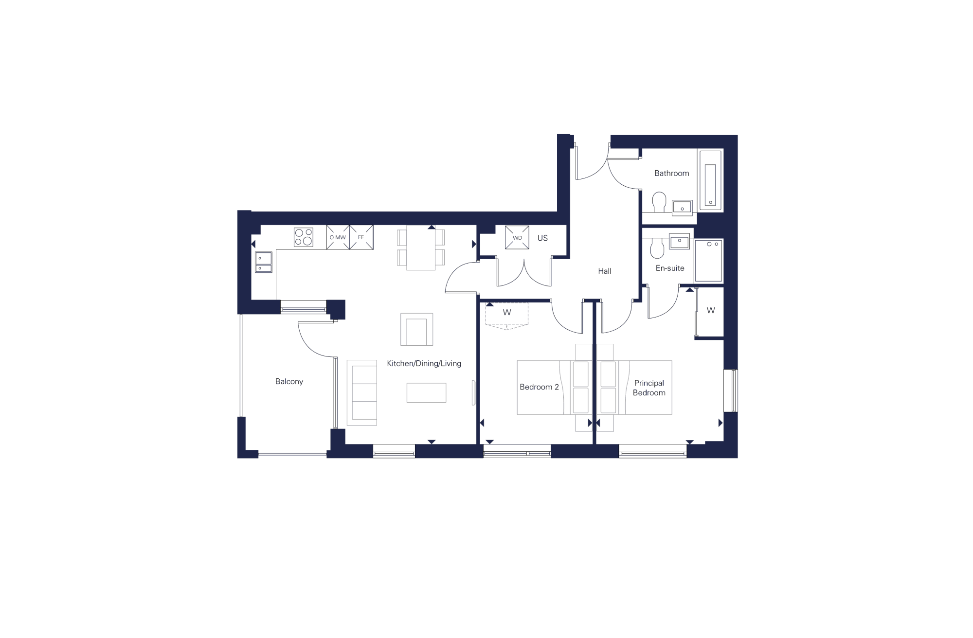 Apartment C10 Floorplan 